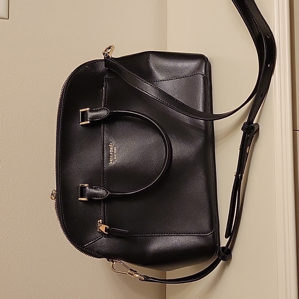 Kate Spade Louise Medium Dome Satchel - Black